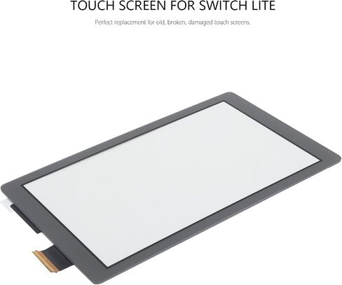 Switch Lite Screen Replacement for Repair, Switch Lite Front Touch Screen Glass Repair Switch Lite Touch Screen Glass Replacement Repair(Black) in Saudi Arabia