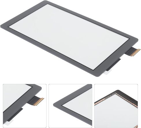 Switch Lite Screen Replacement for Repair, Switch Lite Front Touch Screen Glass Repair Switch Lite Touch Screen Glass Replacement Repair(Black) in Saudi Arabia