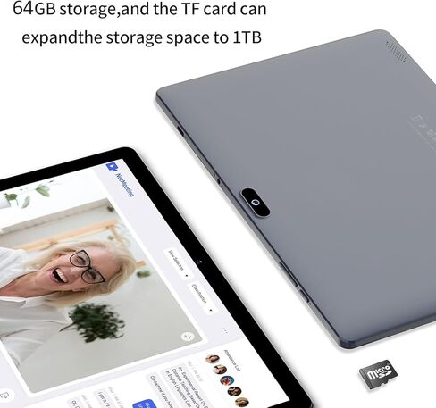 10 بوصات قرص Android 10 أقراص الهاتف مع فتحة SIM ، وسادة رباعية 64 جيجابايت ، وشاشة لمس IPS ، وكاميرا خلفية 8 ميجابكسل مدمجة في Bluetooth واي فاي ، ودعم 3G هاتفية in Kuwait