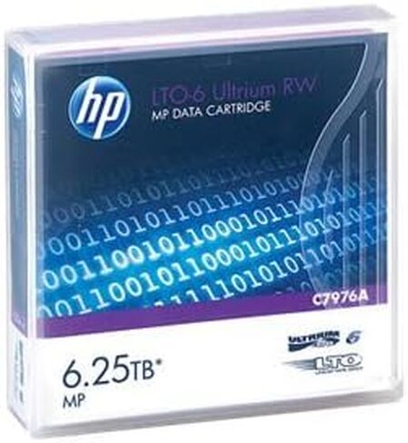 C7976AL LTO-6 Ultrium 6.25 TB MP RW Custom Data Cartridge 20 Pack in Saudi Arabia