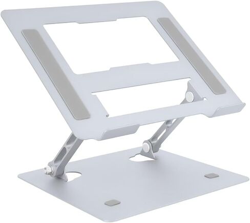 Ergonomic Laptop Stand for Desk, Adjustable Fits All Laptops and Notebooks up to 17 Inch Aluminum Alloy,Steel, Ultra-Thin,Ventilated Cooling Notebook Mount. in Kuwait