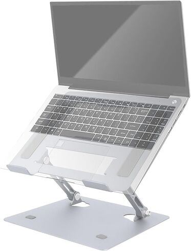 Ergonomic Laptop Stand for Desk, Adjustable Fits All Laptops and Notebooks up to 17 Inch Aluminum Alloy,Steel, Ultra-Thin,Ventilated Cooling Notebook Mount. in Kuwait