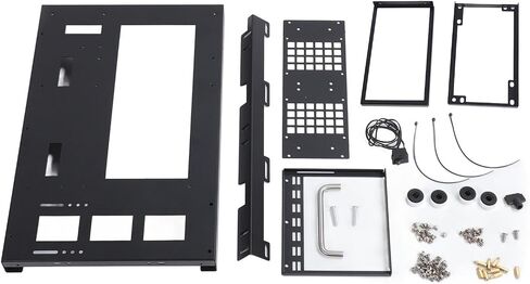 رف حالة كمبيوتر ألعاب DIY ، إطار مفتوح فولاذي قوي للتبريد ، ATX M ATX ITX المتوافق مع الهيكل المفتوح ، مفتوح لبناء الكمبيوتر الشخصي ، رف الحالات للكمبيوتر الشخصي للألعاب كمبيوتر in Kuwait
