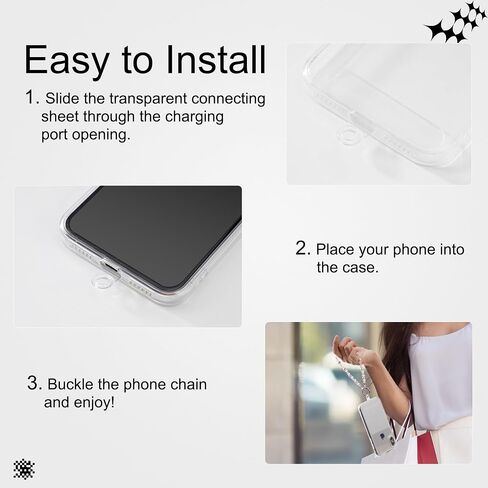 Phone Charm for Women, Anti-Theft Wrist Strap, Artificial Pearls and Crystals Detachable Cell Phone Lanyard with Metal Buckle for Most Mobile Phones in Saudi Arabia