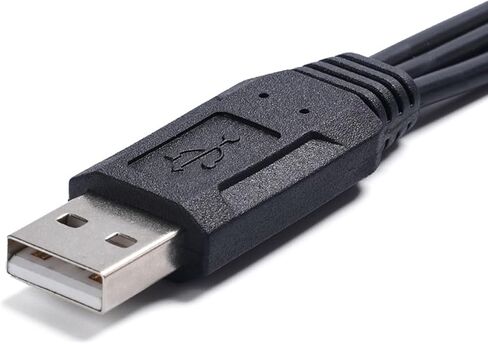 تمديد مزدوج USB ذكر إلى 2 أنثى محول طاقة الكابل y محولات USB2.0 ذكر إلى 2 USB أنثى y الخائن للهاتف in Kuwait