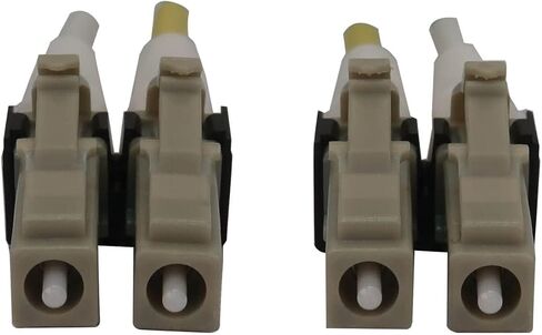 Tripp Lite Switchable Fiber Cable, 400G Duplex Multimode 50/125 OM3 (LC Duplex-PC/LC Duplex-PC), Round LSZH Jacket, Aqua, 3 Meters / 9.8 Feet, Lifetime Limited Manufacturer's Warranty (N820X-03M) in Saudi Arabia