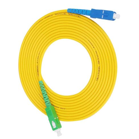Fiber Jumper, Fiber Patch Cord, 2pcs 3 Meter Sc/APC-sc/UPC Single Mode Optical Fiber Patch Cord Cables Fiber Jumper in Saudi Arabia