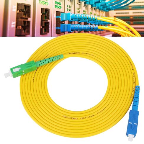 Fiber Jumper, Fiber Patch Cord, 2pcs 3 Meter Sc/APC-sc/UPC Single Mode Optical Fiber Patch Cord Cables Fiber Jumper in Saudi Arabia