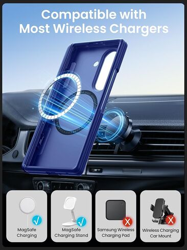 I-blason for Samsung Galaxy Z Fold 7 case مع حامل [متوافق مع Magsafe] in Kuwait