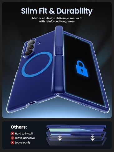 I-blason for Samsung Galaxy Z Fold 7 case مع حامل [متوافق مع Magsafe] in Kuwait