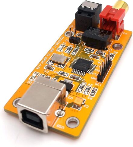 USB Sound Card USB to Coaxial Fiber I2S / USB DAC Decoder Chip PCM2706 Board for Audio Power Amplifier Computer Phone OTG in Saudi Arabia