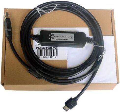 AL-00490833-01 Used for R and Q Series servo USB Port Debugging Cable Programming Cable Download Cable General Model Data Cable 3 Meters in Saudi Arabia