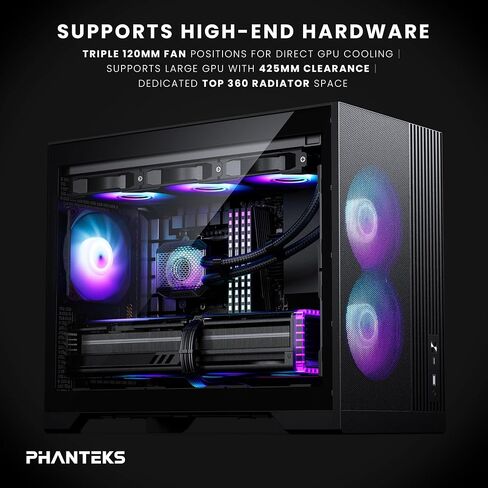 Phanteks XT M3, Compact Micro-ATX Gaming Chassis, High Airflow Performance Mesh, in Saudi Arabia