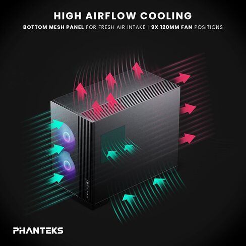 Phanteks XT M3, Compact Micro-ATX Gaming Chassis, High Airflow Performance Mesh, in Saudi Arabia