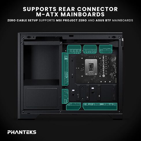 Phanteks XT M3, Compact Micro-ATX Gaming Chassis, High Airflow Performance Mesh, in Saudi Arabia