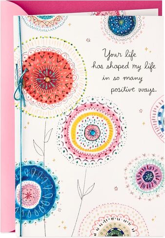 Hallmark Mothers Day Card for Mom (Your Life Has Shaped My Life) in Saudi Arabia