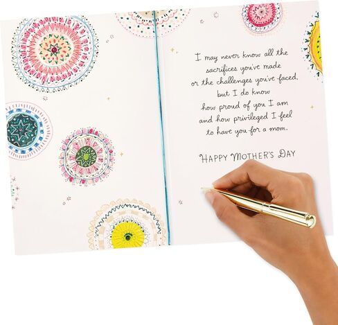 Hallmark Mothers Day Card for Mom (Your Life Has Shaped My Life) in Saudi Arabia
