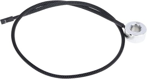 Alphacool Eiszapfen G1/4 Inline Temperature Sensor - Chrome (17362) in Saudi Arabia