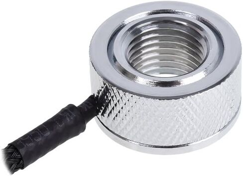 Alphacool Eiszapfen G1/4 Inline Temperature Sensor - Chrome (17362) in Saudi Arabia