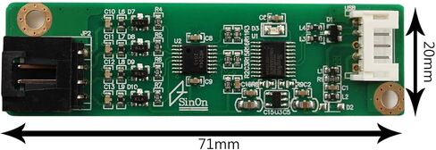 4 Wire Resistive LCD Touch Panel USB Port Controller Driver Card in Kuwait
