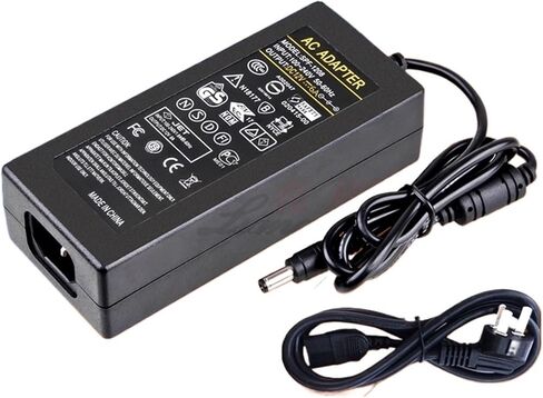 12V 6A محول الطاقة LCD LED شاحن الشاحن 5.2A/4A كمبيوتر كمبيوتر محمول شحن الكابل (5.2A) in Saudi Arabia