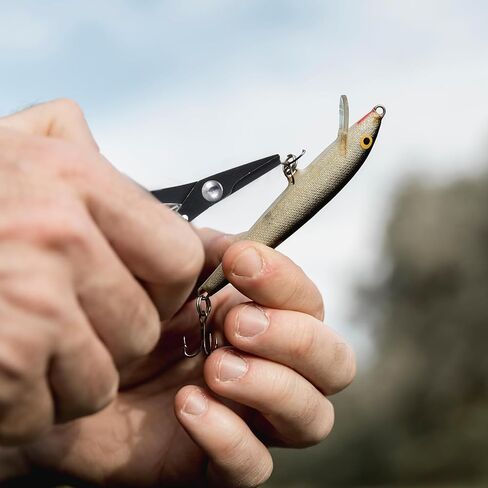 2 Pcs Fishing Scissors, Fishing Line Cutter with Hook and Retractable Buckles Stainless Steel Fishings Line Clippers Portable Fishings Tools Fishing Accessories for Saltwater and Freshwater in Saudi Arabia