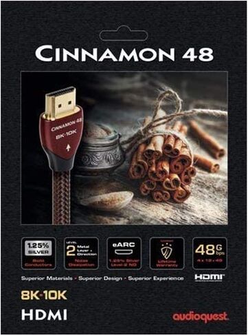 AudioQuest 5.0M قرفة HDMI 48G PVC in Saudi Arabia