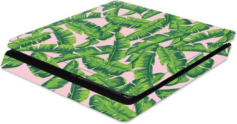 MightySkins Skin Compatible with Sony PS4 Slim Console - Jungle Glam | Protective, Durable, and Unique Vinyl Decal wrap Cover | Easy to Apply, Remove, and Change Styles | Made in The USA in Saudi Arabia