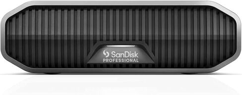 SanDisk Professional G-Drive 4TB Enterprise Class Desktop Desktop Offction ، HDD تصل إلى 250 ميجابايت/ثانية ، USB-C (5 جيجابت في الثانية) ، USB-C (USB 3.2 Gen 2) ، 7200 دورة في الدقيقة Ultrastar ، النسخ الاحتياطي السريع ، المميز ، العلبة الصناعية الصناعية in Saudi Arabia