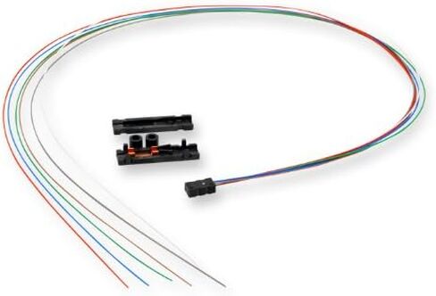 Corning FAN-BT25-06 Fiber Optic Buffer Tube Fan-Out Kit, Indoor, 6 Fibers, 25 Inch Legs in Saudi Arabia