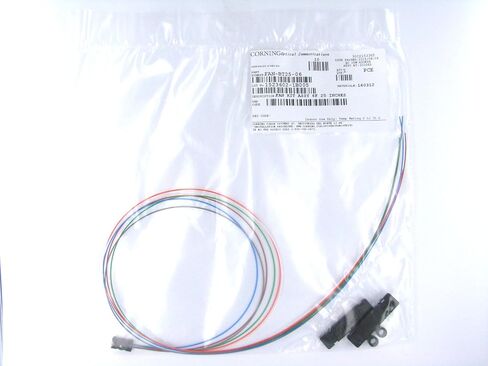 Corning FAN-BT25-06 Fiber Optic Buffer Tube Fan-Out Kit, Indoor, 6 Fibers, 25 Inch Legs in Saudi Arabia