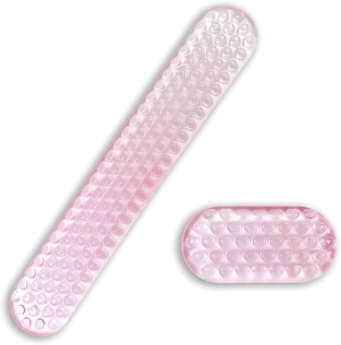 Ergonomic Gel Keyboard and Mouse Wrist Rest Set – Light Pink Wrist Rest for Computer Keyboard 75% 80%, Comfort & Support for Typing and Gaming in Saudi Arabia