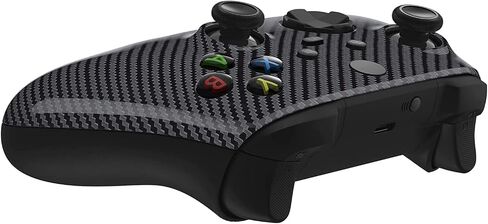 Custom Controllerzz Glossy Carbon Fiber Controller & Case Bundle – Includes Glossy Carbon Fiber Custom Wireless Controller for Xbox Series X/S, Xbox One, PC & Universal Protective Travel Case in Saudi Arabia