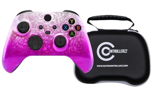 Custom Controllerzz Controller & Case Bundle – Includes Custom Wireless Controller for Xbox Series X/S, Xbox One, PC & Universal Protective Travel Case in Kuwait