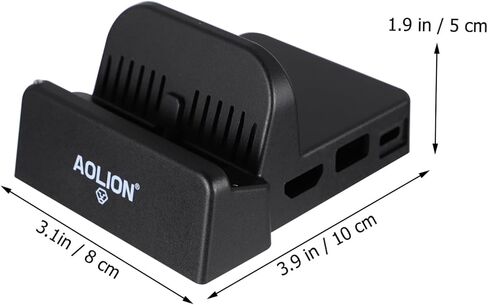 DOITOOL 2pcs Dock Cover Game Console Base Docking Station Accessory Tv Compatible in Saudi Arabia