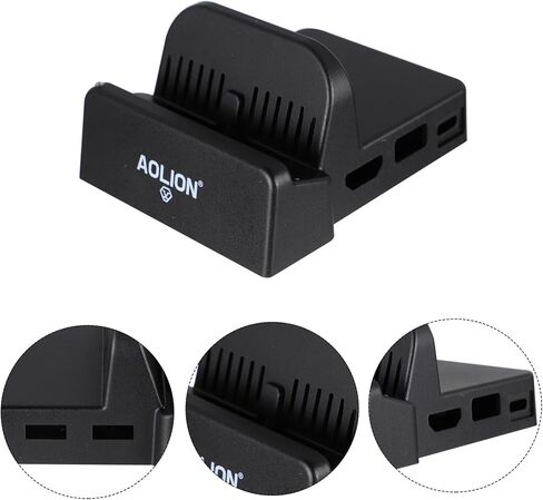 DOITOOL 2pcs Dock Cover Game Console Base Docking Station Accessory Tv Compatible in Saudi Arabia