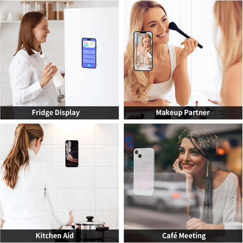 2 حزمة السيليكون قبضة الشفط على الوجهين-40 كوبًا لكل جانب ، وقاعة قوية لأجهزة iPhone ، و Galaxy ، و Pixel ، و Android-خالية من اليدين لصور شخصية ومقاطع الفيديو (الطباشير الوردي) in Kuwait