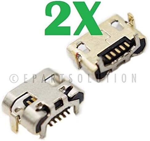 بديل 2x بالجملة لـ Amazon Kindle Fire 5th Gen SV98LN Micro USB Charger Charging Port Dock Connector USB Port USA in Saudi Arabia