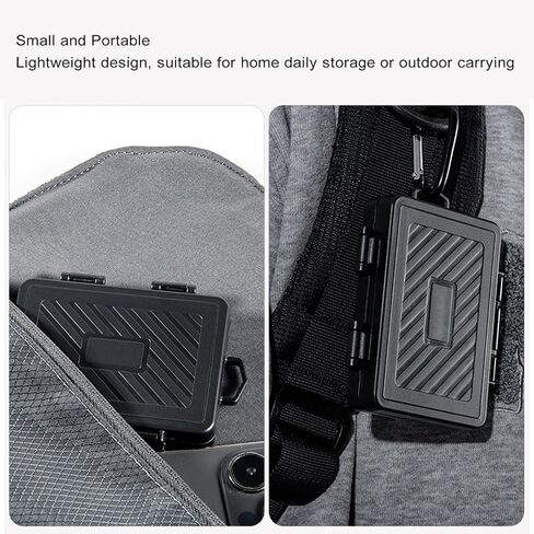 24 Slots Memory Card Case, Memory Card Holder Case Carrying Box Water Proof Portable Case Organizer for Camera Drone Nano SIM Cards in Saudi Arabia