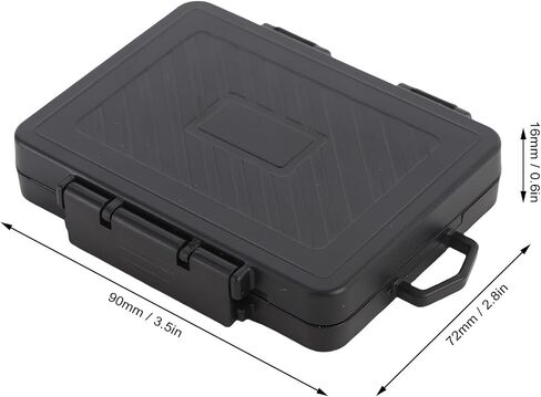 24 Slots Memory Card Case, Memory Card Holder Case Carrying Box Water Proof Portable Case Organizer for Camera Drone Nano SIM Cards in Saudi Arabia