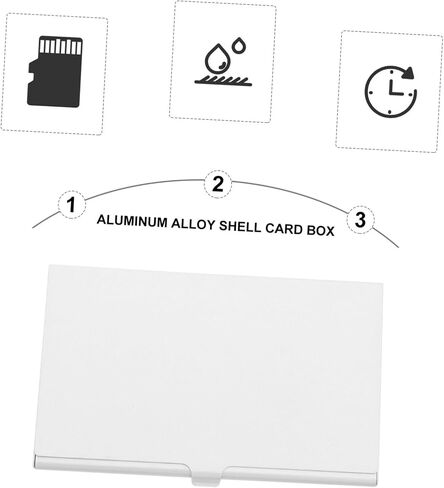 Storage Keeper Case Slot Aluminum Memory Card Organizer for Cards Portable and Lightweight Design Scratch Protection Convenient for Travel and Daily Use in Saudi Arabia