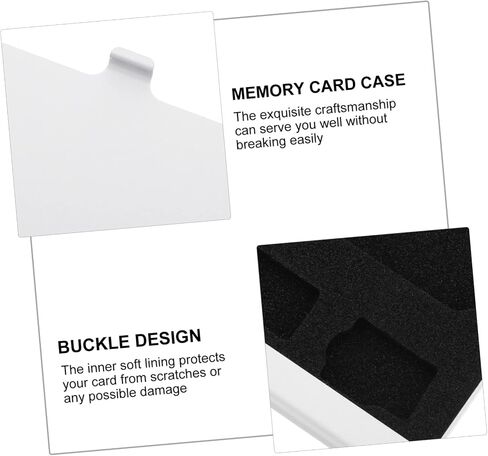 Storage Keeper Case Slot Aluminum Memory Card Organizer for Cards Portable and Lightweight Design Scratch Protection Convenient for Travel and Daily Use in Saudi Arabia
