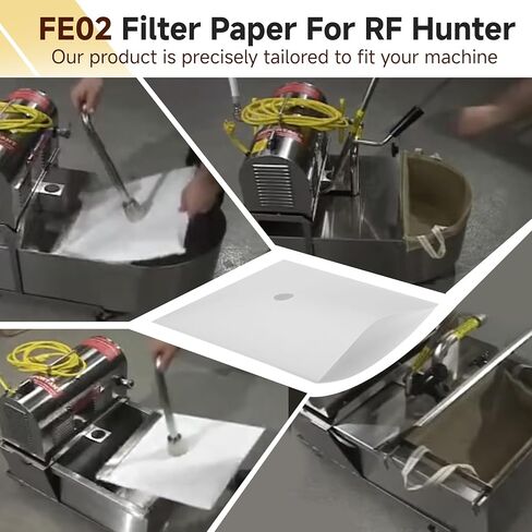 FE02 Envelope-Type Fryer Oil Filter 15 1/2" x 14" 100 Sheets Compatible with RF HUNTER Ecco One ＆ Hf Series in Kuwait