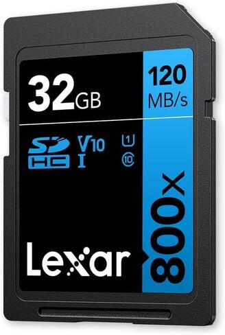 Lexar High-Performance 800x PRO SDHC/SDXC UHS-I Cards Blue Series 32GB in Saudi Arabia