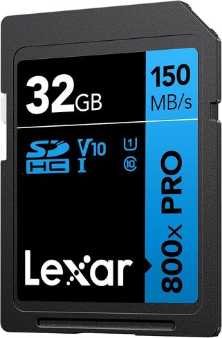 Lexar High-Performance 800x PRO SDHC/SDXC UHS-I Cards Blue Series 32GB in Saudi Arabia