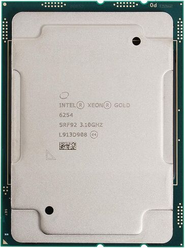 Intel Xeon Gold 6254 Processor 18 Core 3.10GHZ 25MB Cache TDP 200W (CD8069504194501)(Cascade Lake) (OEM Tray Processor) (Renewed) in Saudi Arabia