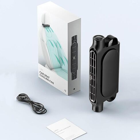 مروحة تبريد مقعد USB المقعدة-مروحة مسند رأس ثلاث سرعات للمقعد الخلفي ، الشاحنة ، التنقل ، الحيوانات الأليفة والرحلات على الطرق-تثبيت هادئ وقابل للتعديل وخالي من الأدوات-تم تصميمه من أجل حرارة الصيف والمحركات الطويلة (ب رمادي) in Saudi Arabia