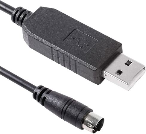 Roland Synthezier SK88 PRO SC88 PRO USB RS232 كابل التسلسلي F1T'D2i FT231XS USB RS232 إلى 8 دبوس كابل دين (1M) in Kuwait