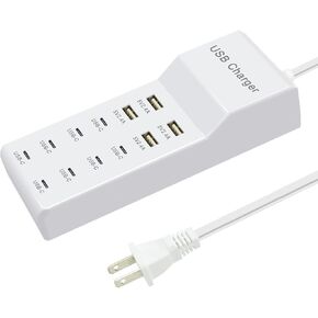 محطة شحن USB شاحن حائط متعدد المنافذ شحن سريع in Kuwait