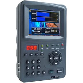 مكتشف الأقمار الصناعية الرقمية ، مكتشف الأقمار الصناعية الرقمية KPT 968HD متر 3.5 TFT LED DVB-S2 DVB-S SAT SAT MPEG-4 1080P Full HD Portable Satfinder KPT-968G in Kuwait